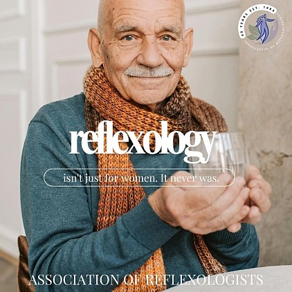 Reflexology, RLD, reiki and quantum healing is for women and men. I have a goid mix here at Enchanted Hands